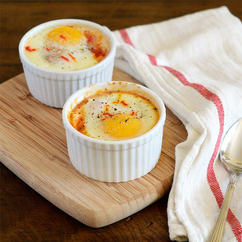 Trứng nướng nghệ tây thổi bùng năng lượng ngày mới