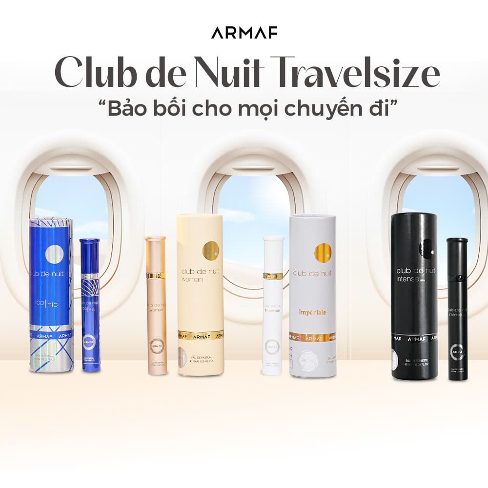 NƯỚC HOA CLUB DE NUIT 10ML - BẢO BỐI CHO MỌI CHUYẾN ĐI