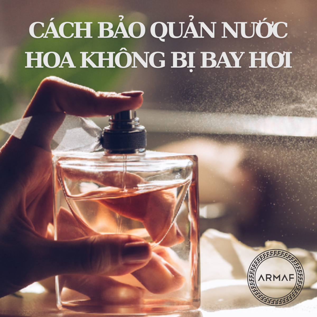 Bật mí cách bảo quản nước hoa không bay hơi [LƯU LẠI NGAY]