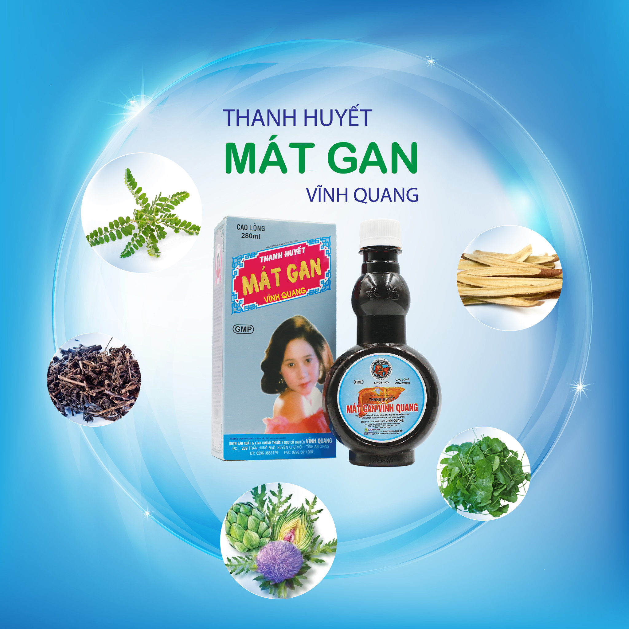 Thanh Huyết Mát Gan Vĩnh Quang – Tinh hoa dược liệu giúp thanh nhiệt