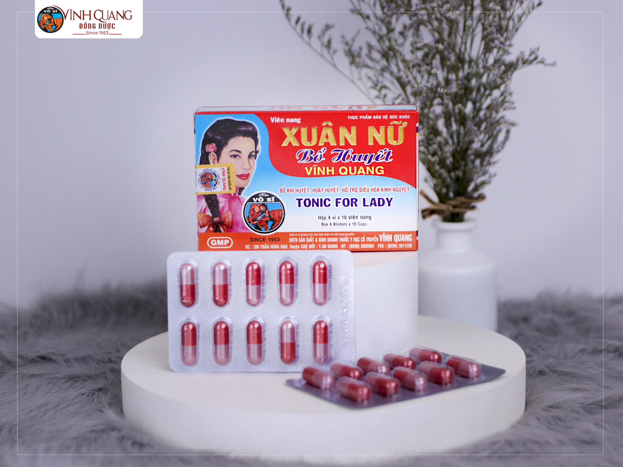 Viên uống Xuân Nữ bổ huyết Vĩnh Quang