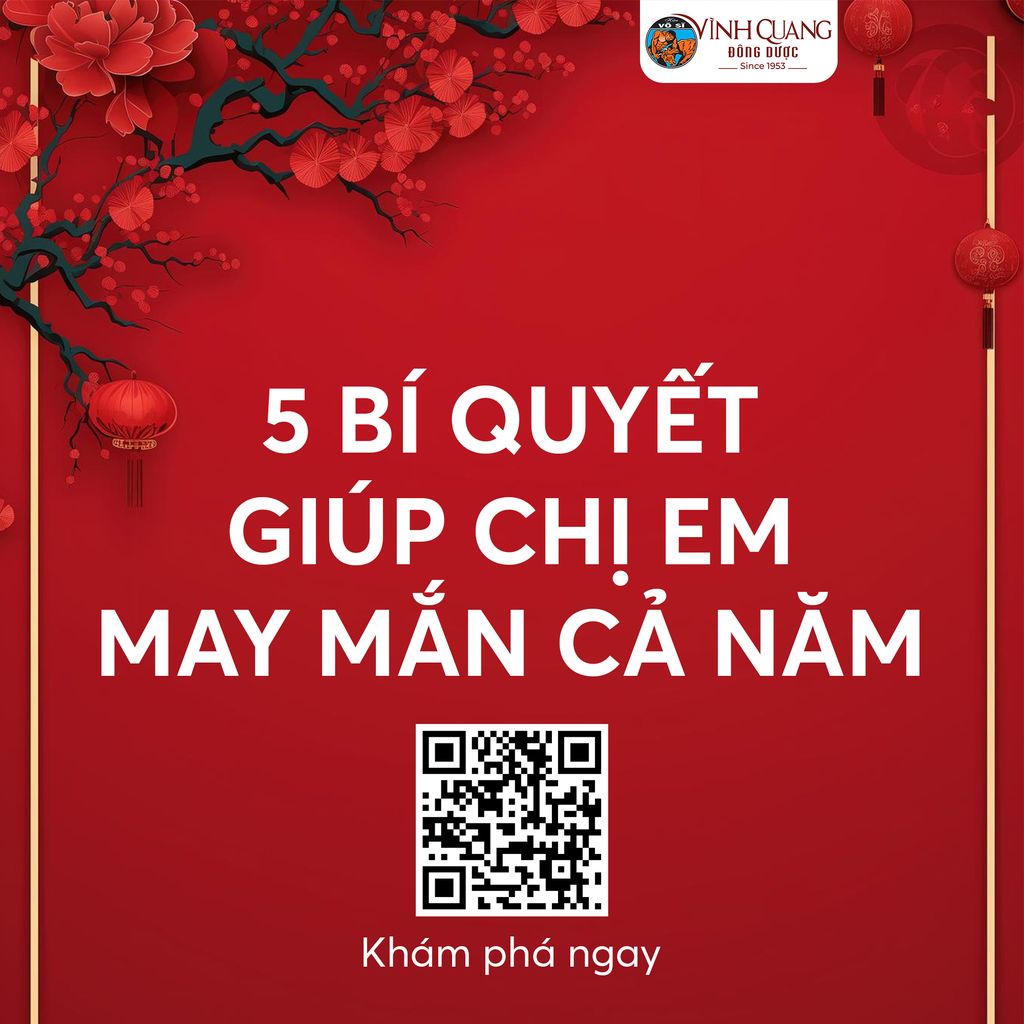 Phụ nữ làm 5 điều này sẽ may mắn cả năm - Đông Dược Vĩnh Quang