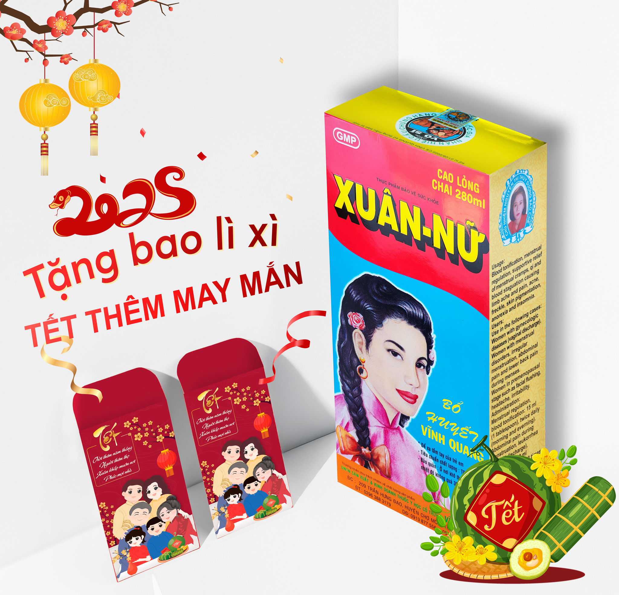 Nhận Ngay Bao Lì Xì May Mắn Cùng Đông Dược Vĩnh Quang