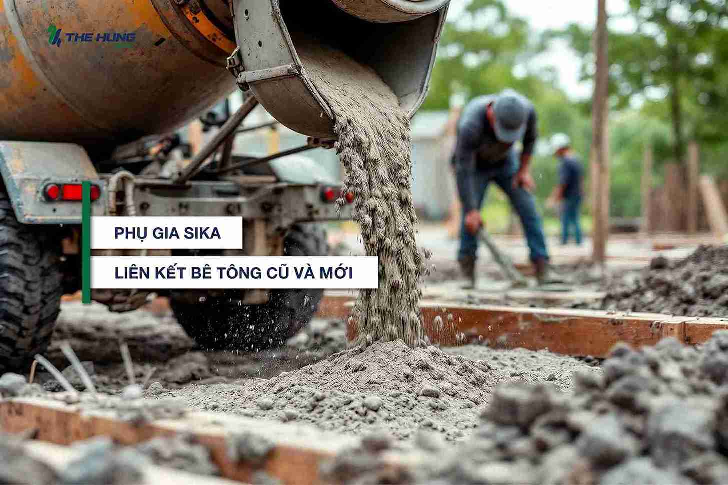 Phụ gia Sika liên kết bê tông cũ và mới