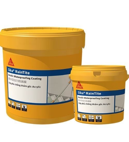 Sơn chống thấm tường ngoài Sika Raintite