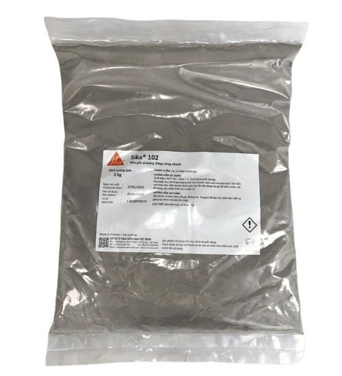 Vữa xi măng chống thấm đông kết nhanh Sika 102