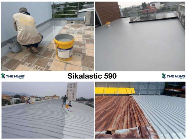 Sika chống thấm sàn mái