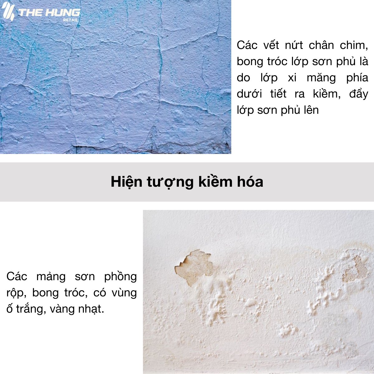 Hiện tượng kiềm hóa trên tường