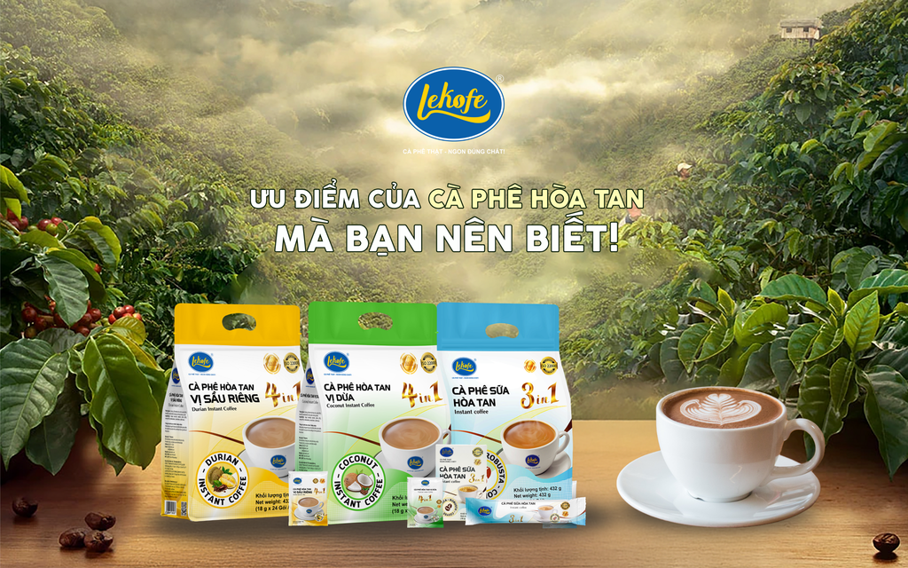 Ưu Điểm Của Cà Phê Hòa Tan Mà Ít Người Biết