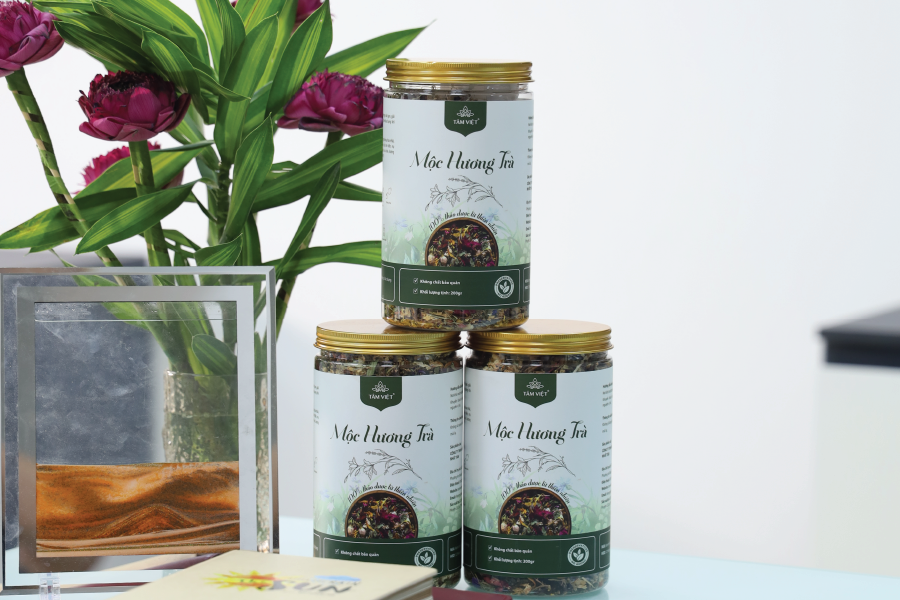 Trà Mộc Hương Tâm Việt: Sự kết hợp tinh tế từ tứ quý thảo mộc