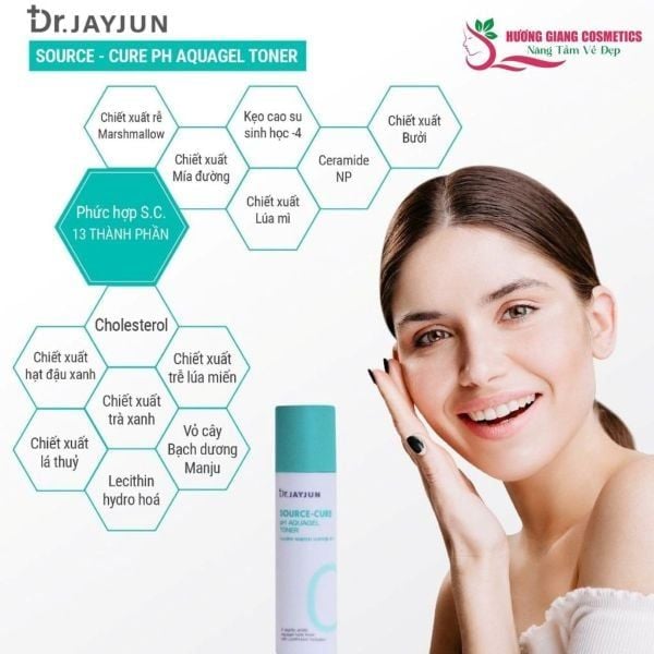 Nước Hoa Hồng & Sữa Dưỡng Da DR.JAYJUN SOURCE 50ml