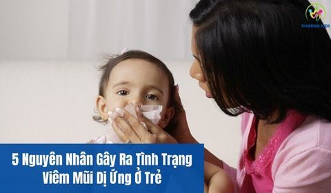 Trẻ Mắc Viêm Mũi Dị Ứng Do Đâu? 5 Nguyên Nhân Gây Ra Tình Trạng Viêm Mũi Dị Ứng Ở Trẻ