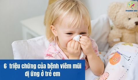 6  triệu chứng của bệnh viêm mũi dị ứng ở trẻ em