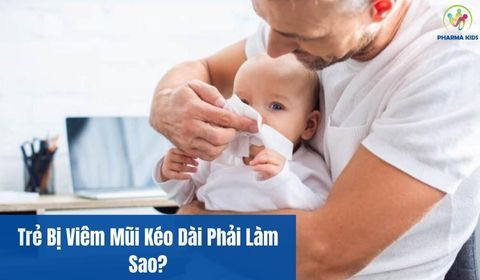 Trẻ Bị Viêm Mũi Kéo Dài Phải Làm Sao?