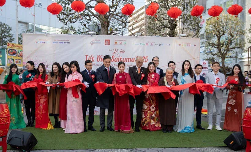 NHẬT BẢN: TƯNG BỪNG LỄ HỘI TẾT VIỆT 2025 LẦN ĐẦU TIÊN ĐƯỢC TỔ CHỨC Ở SAITAMA