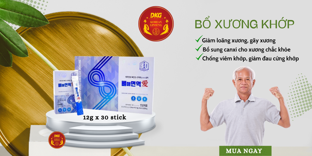 Bổ xương khớp DKG - Lựa Chọn Tin Cậy Cho Sức Khỏe Xương Khớp
