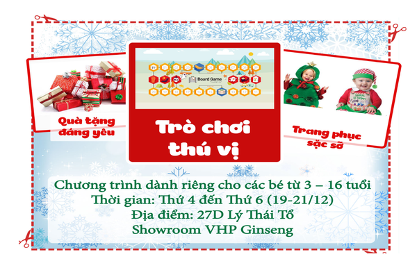 Quà tặng Giáng sinh đang đến rồi - Các bé đã sẵn sàng?