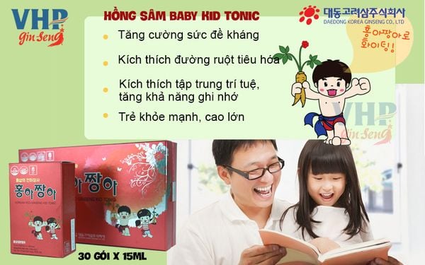 Công dụng Hồng sâm baby Hàn quốc