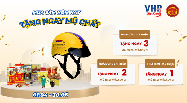 Mua sâm hôm nay - Tặng ngay mũ chất