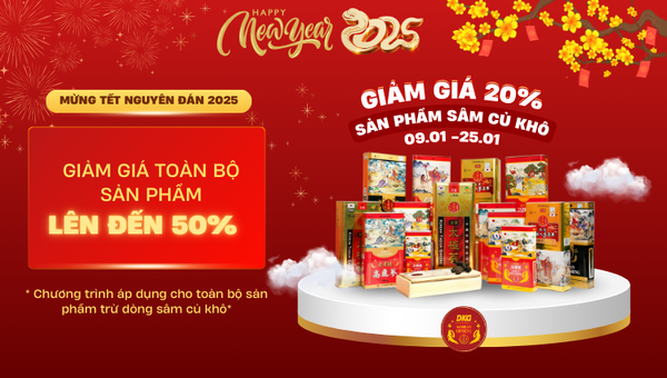 DKG khuyến mãi lên tới 50% - Đừng bỏ lỡ cơ hội có 102 này!