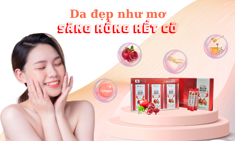 Hồng sâm lựu Glutathione: Bí quyết làm đẹp và sức khỏe từ thiên nhiên