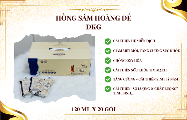 Hồng sâm Hoàng Đế Daedong: Khơi dậy bản lĩnh đàn ông, tự tin chinh phục mọi đỉnh cao