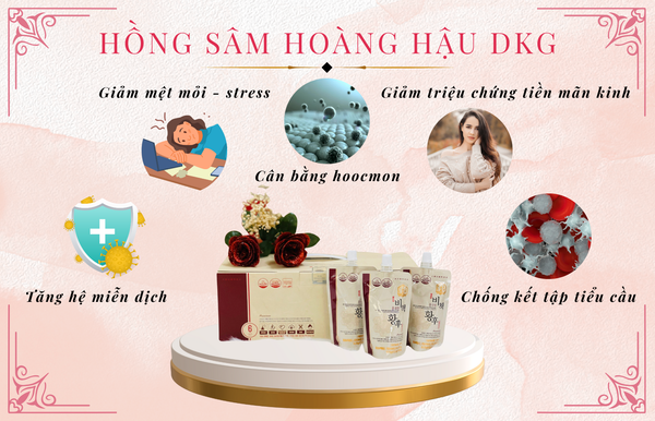 Hồng sâm Hoàng Hậu Daedong - Bồi bổ sức khỏe, trẻ lâu mỗi ngày