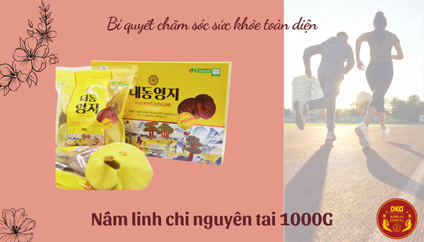 Nấm linh chi Hàn Quốc - Bí quyết thư giãn, lấy lại năng lượng