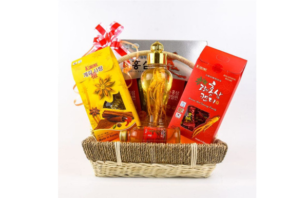 Giỏ quà tết giá rẻ - Quà tặng sức khỏe độc đáo 2019