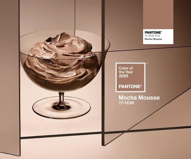 Mocha Mousse Nâu nhung: màu sắc đại diện cho năm 2025