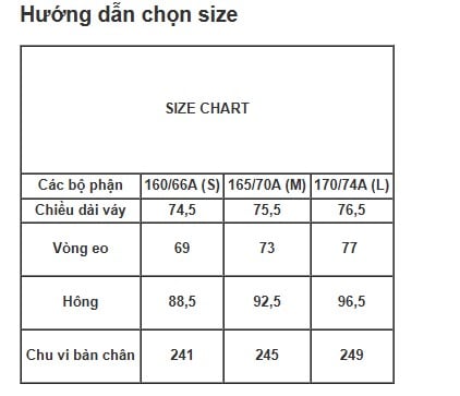Chân váy dài Lụa full logo lì