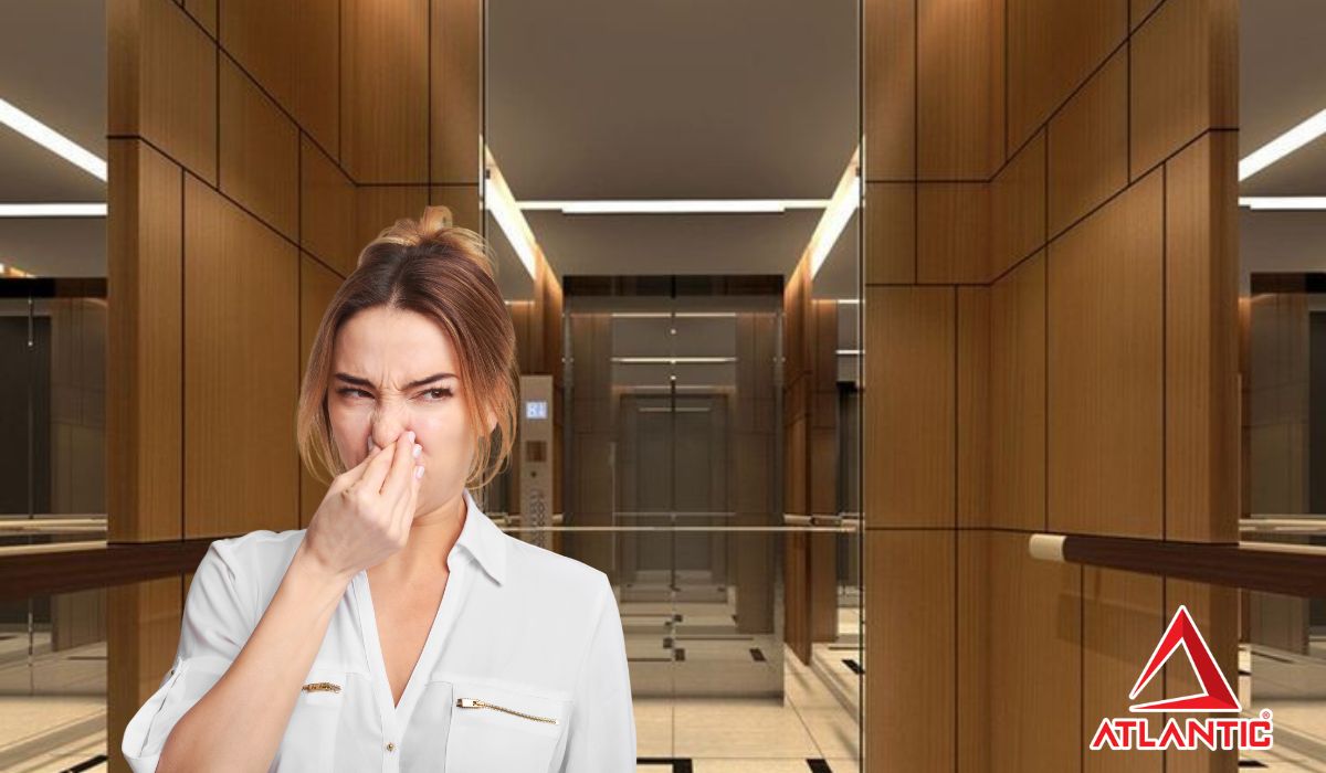 Nguyên nhân gây mùi hôi trong thang máy và cách khắc phục