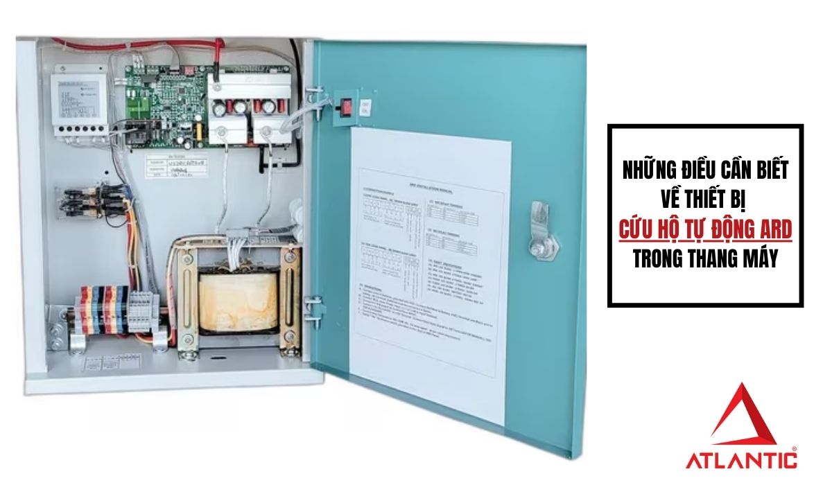 Những điều cần biết về thiết bị cứu hộ tự động ARD trong thang máy