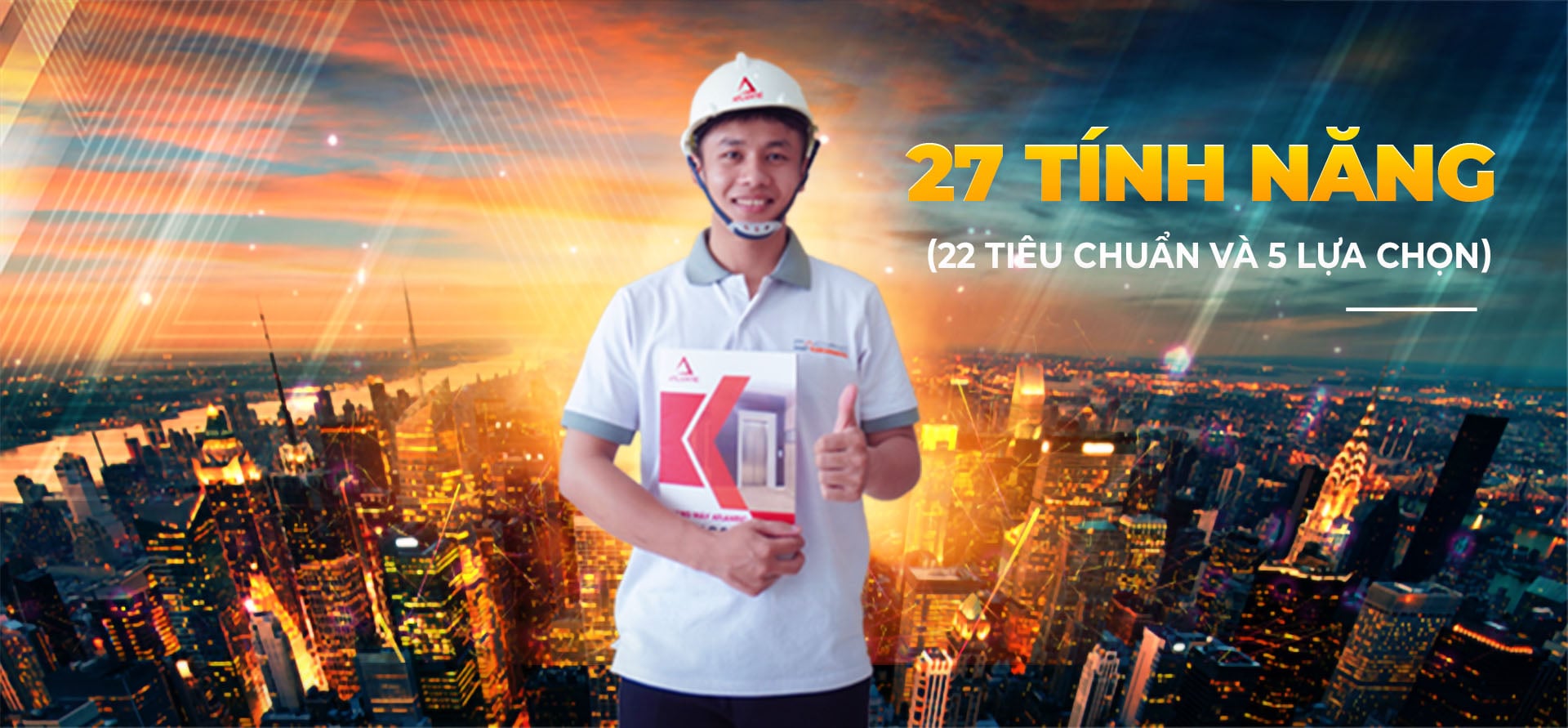 27 tính năng vượt trội của Thang Máy Atlantic