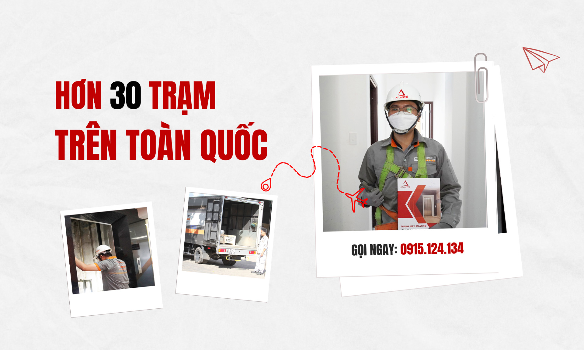 Hình ảnh 30 trạm bảo trì Công ty Thang Máy Pacific