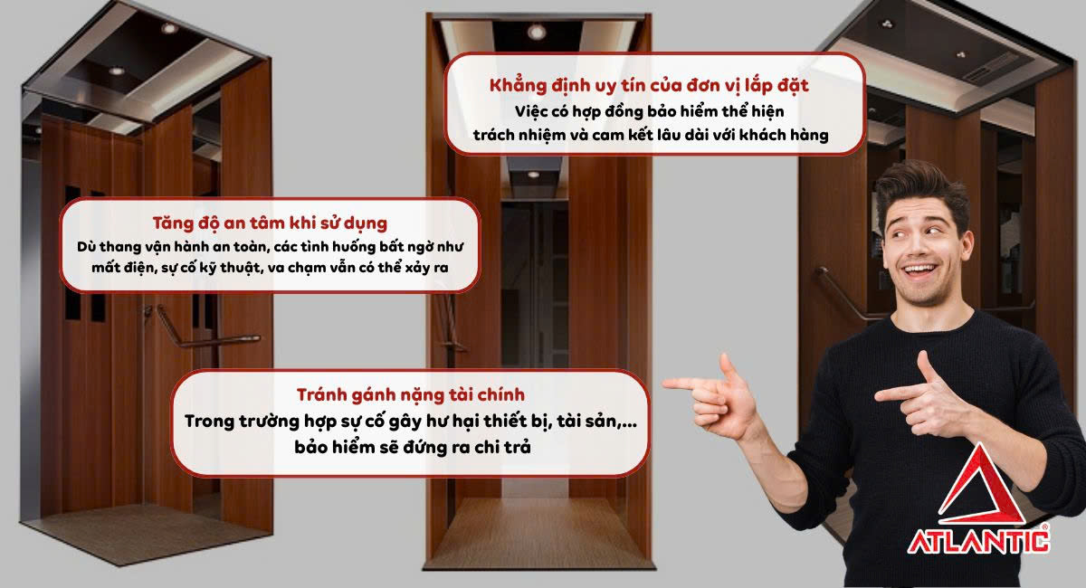 Lợi ích gói bảo hiểm 21 tỷ thang máy atlantic