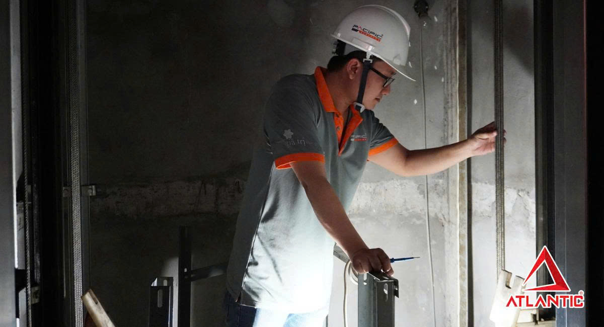 kỹ thuật lắp đặt thang máy gia đình