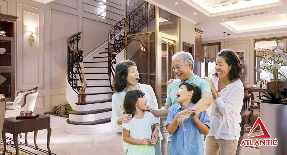 Thang máy dần trở thành vật dụng thiết yếu trong gia đình đa thế hệ