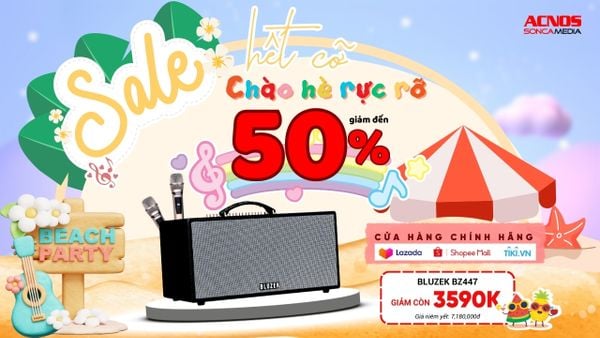 SALE HẾT CỠ - CHÀO HÈ RỰC RỠ