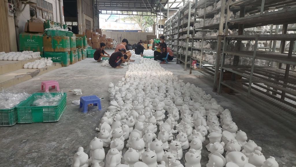 Quy trình sản xuất tượng của Thành Đạt