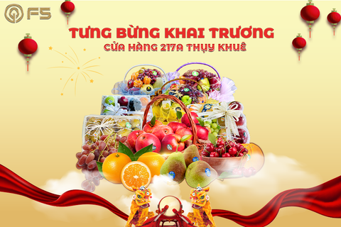 TUẦN LỄ VÀNG RINH NGÀN QUÀ TẶNG TẠI CỦA HÀNG 217A THỤY KHUÊ