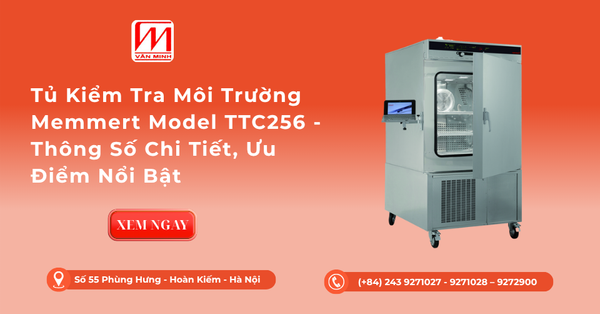 Tủ Kiểm Tra Môi Trường Memmert Model TTC256 - Thông Số Chi Tiết, Ưu Điểm Nổi Bật