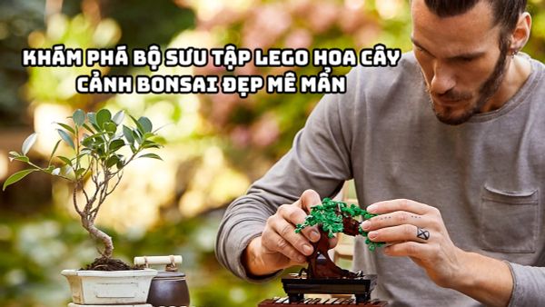 Khám Phá Bộ Sưu Tập LEGO Hoa Cây Cảnh Bonsai Đẹp Mê Mẩn