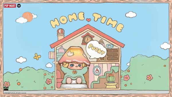 PUCKY Home Time Series Figures Món Quà Ngọt Ngào Đầy Cảm Xúc