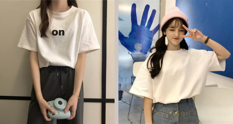 Công thức phối đồ với áo thun trắng nữ năng động chuẩn gu genz