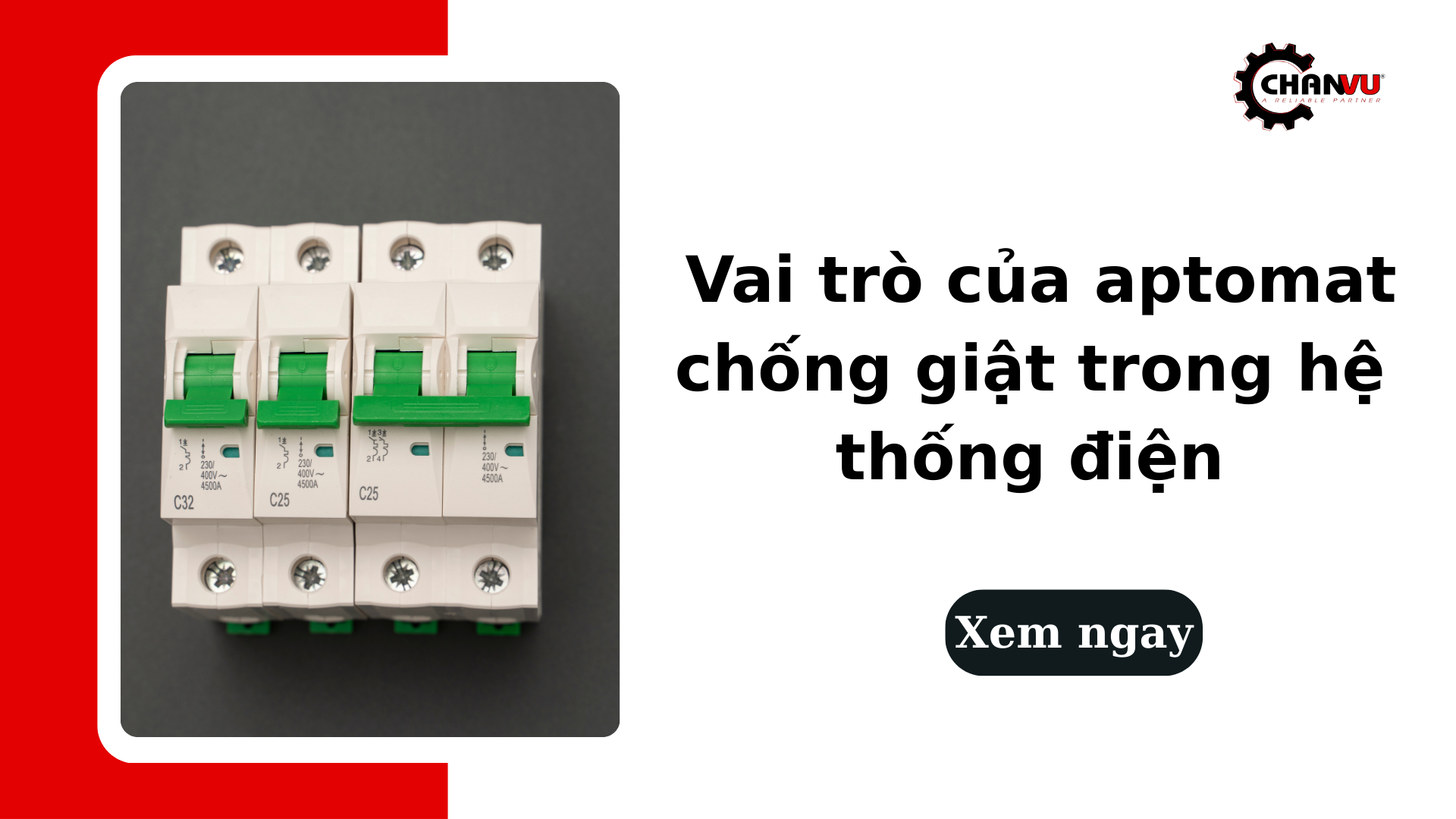 Vai trò của aptomat chống giật trong hệ thống điện