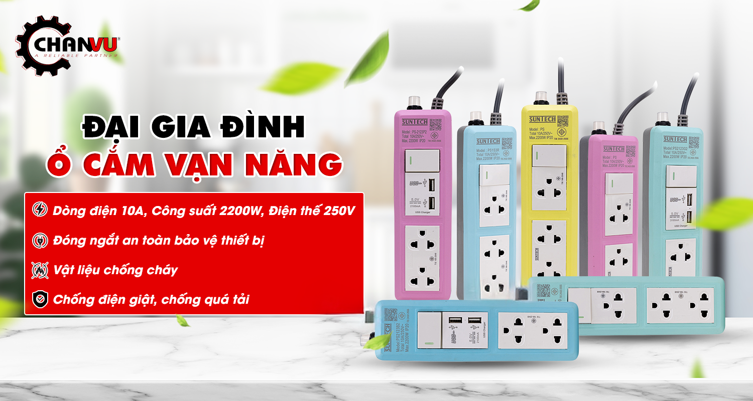 Cách sử dụng ổ cắm điện an toàn