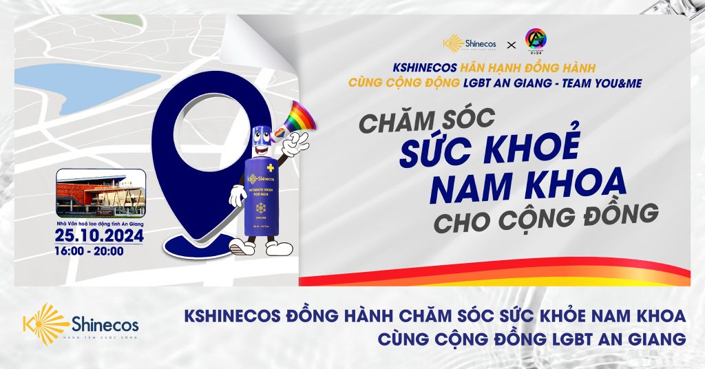 KSHINECOS ĐỒNG HÀNH CÙNG SỰ KIỆN CHĂM SÓC SỨC KHỎE NAM KHOA CHO CỘNG ĐỒNG TẠI AN GIANG