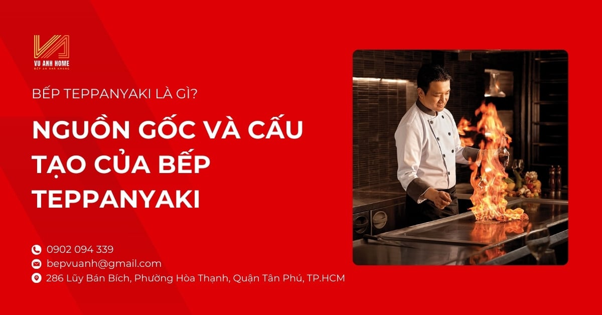 Bếp Teppanyaki là gì? Nguồn gốc và cấu tạo của bếp Teppanyaki