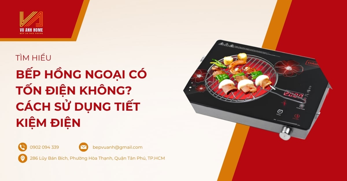 Cách sử dụng vỉ nướng trên bếp hồng ngoại đảm bảo an toàn